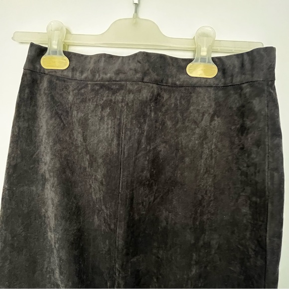 **BNWOT** WILFRED FREE PENCIL VEGAN SUEDE SKIRT - Picture 4 of 12